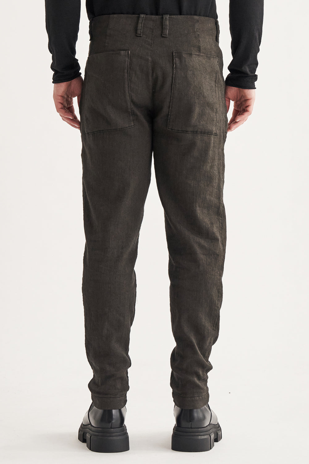 Buy the Transit Linen/Cotton Broken Twill Chinos in Charcoal at Intro. Spend £50 for free UK delivery. Official stockists. We ship worldwide.