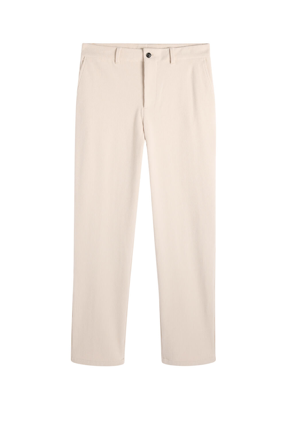 Logan Drape Cord Pants Cream