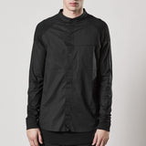 M H 157 Cotton Shirt Black