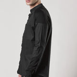 M H 157 Cotton Shirt Black