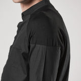 M H 157 Cotton Shirt Black