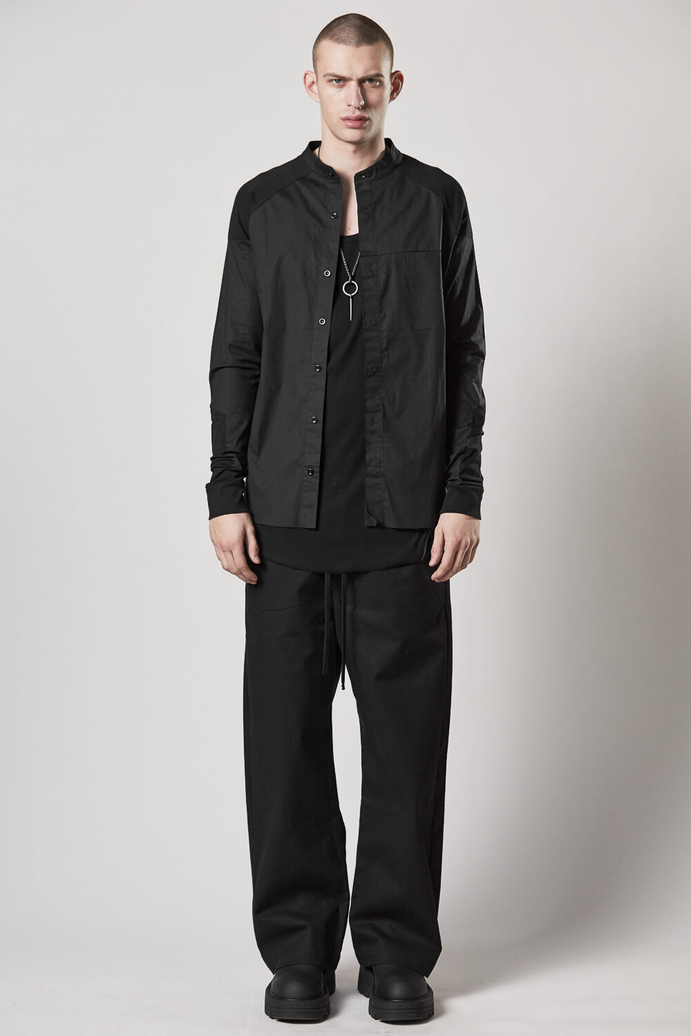 M H 157 Relaxed fit Shirt Black