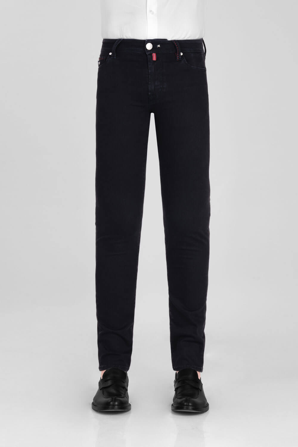 Michelangelo Zip Stretch Jean Black