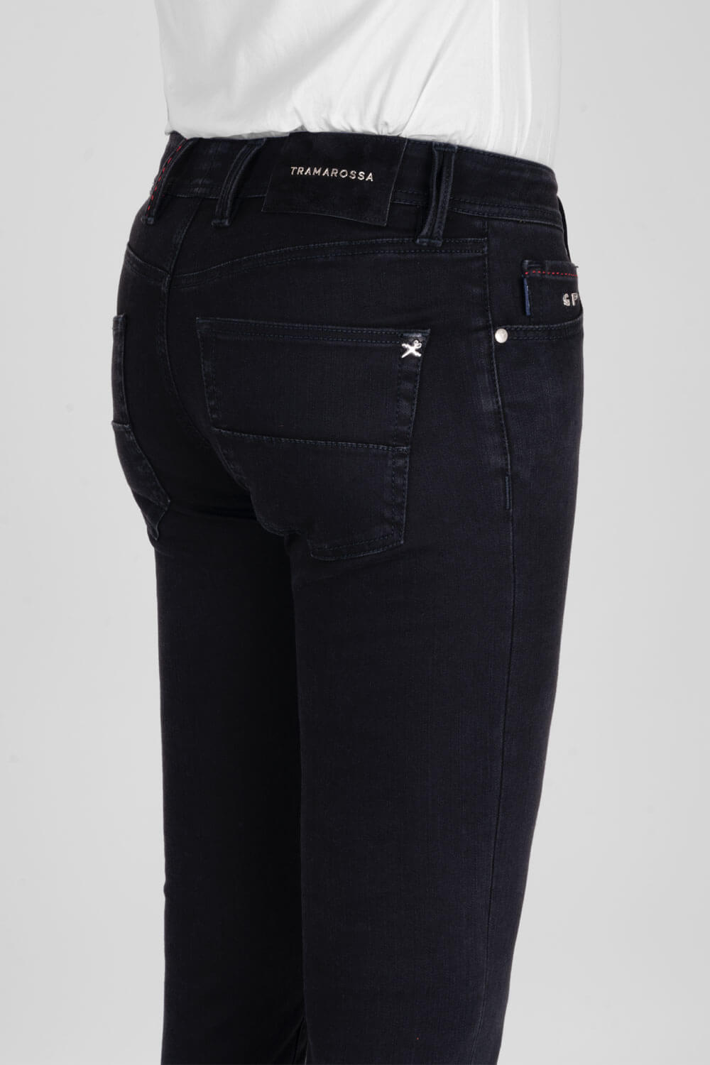 Michelangelo Zip Stretch Jean Black