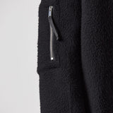 M J 69 Long Wool Coat Black