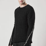 M K 117 Alpaca Knit Black