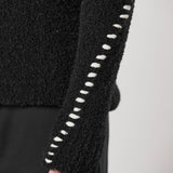 M K 117 Alpaca Knit Black