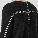 M K 117 Alpaca Knit Black