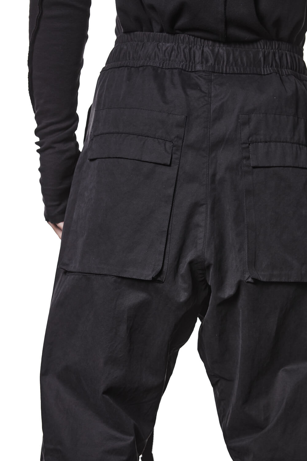 M P 14 Belt Detail Trousers Black