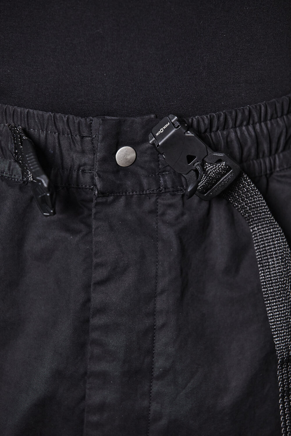 M P 15 Belt Detail Cargo Pants Black