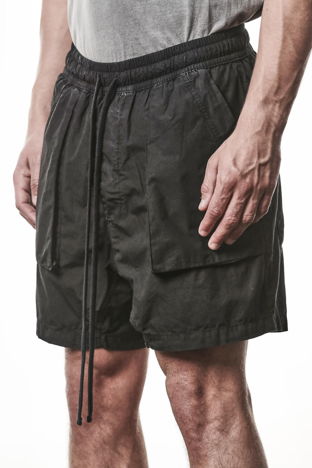 M P 37 Organic Cotton Shorts Black