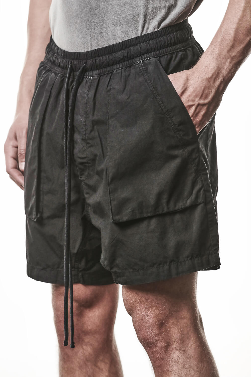 M P 37 Organic Cotton Shorts Black