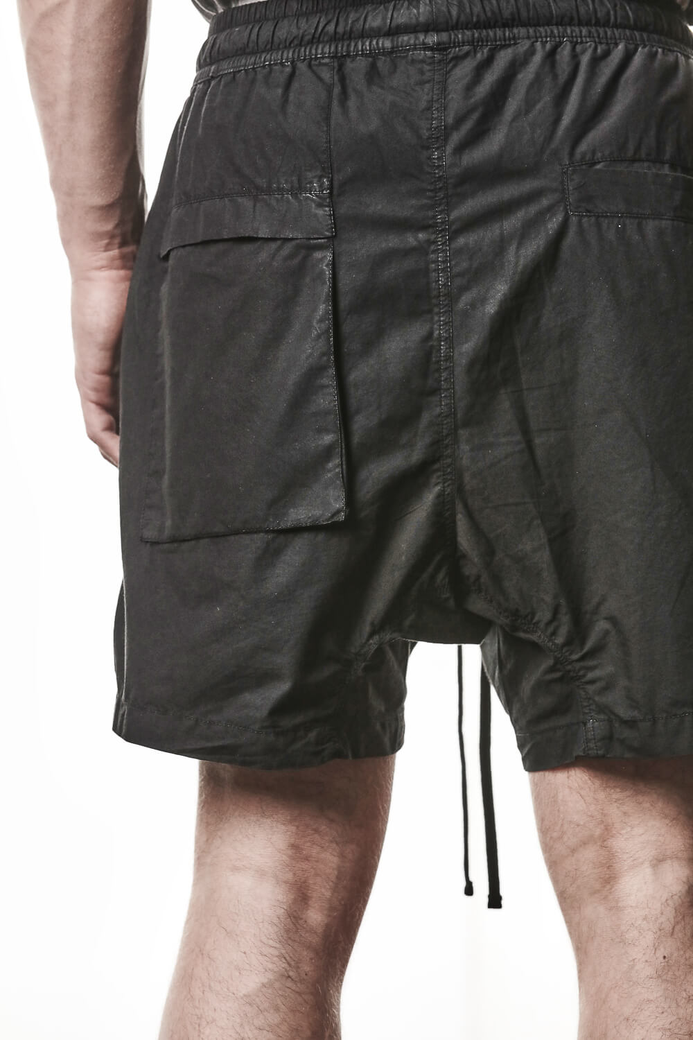 M P 37 Organic Cotton Shorts Black