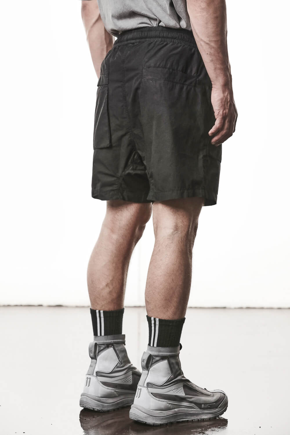 M P 37 Organic Cotton Shorts Black