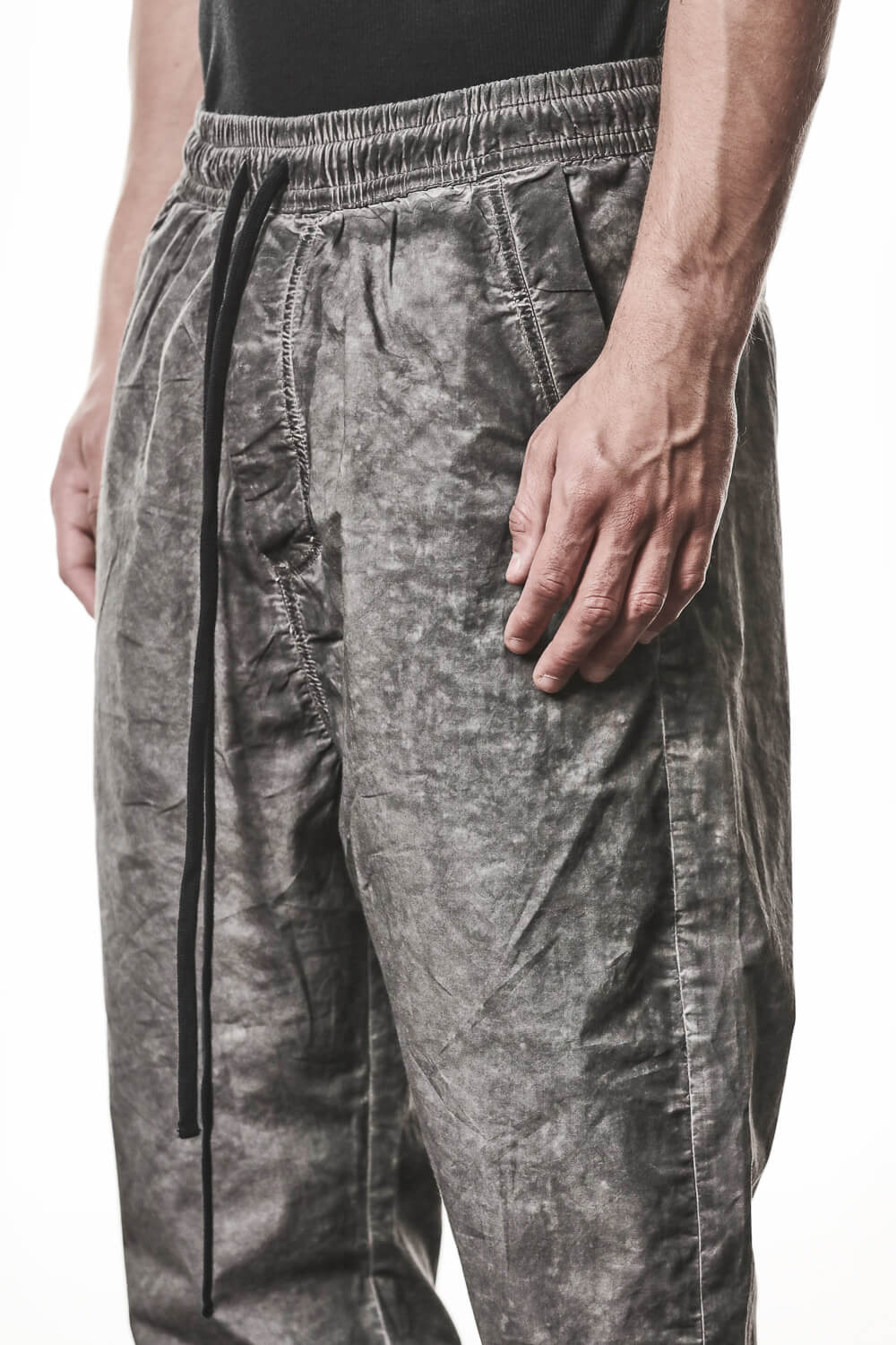 M P 38 Organic Cotton Trousers Grey