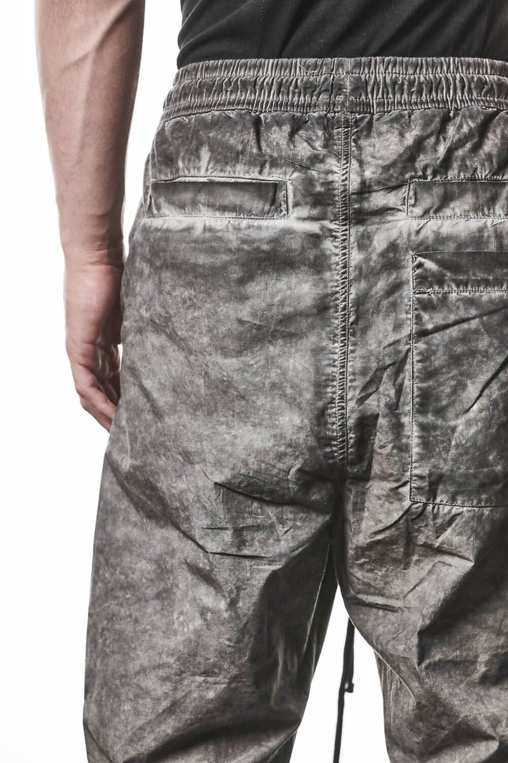 M P 38 Organic Cotton Trousers Grey