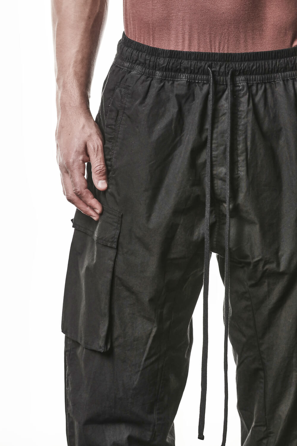 M P 41 Cargo Pocket Trousers Black