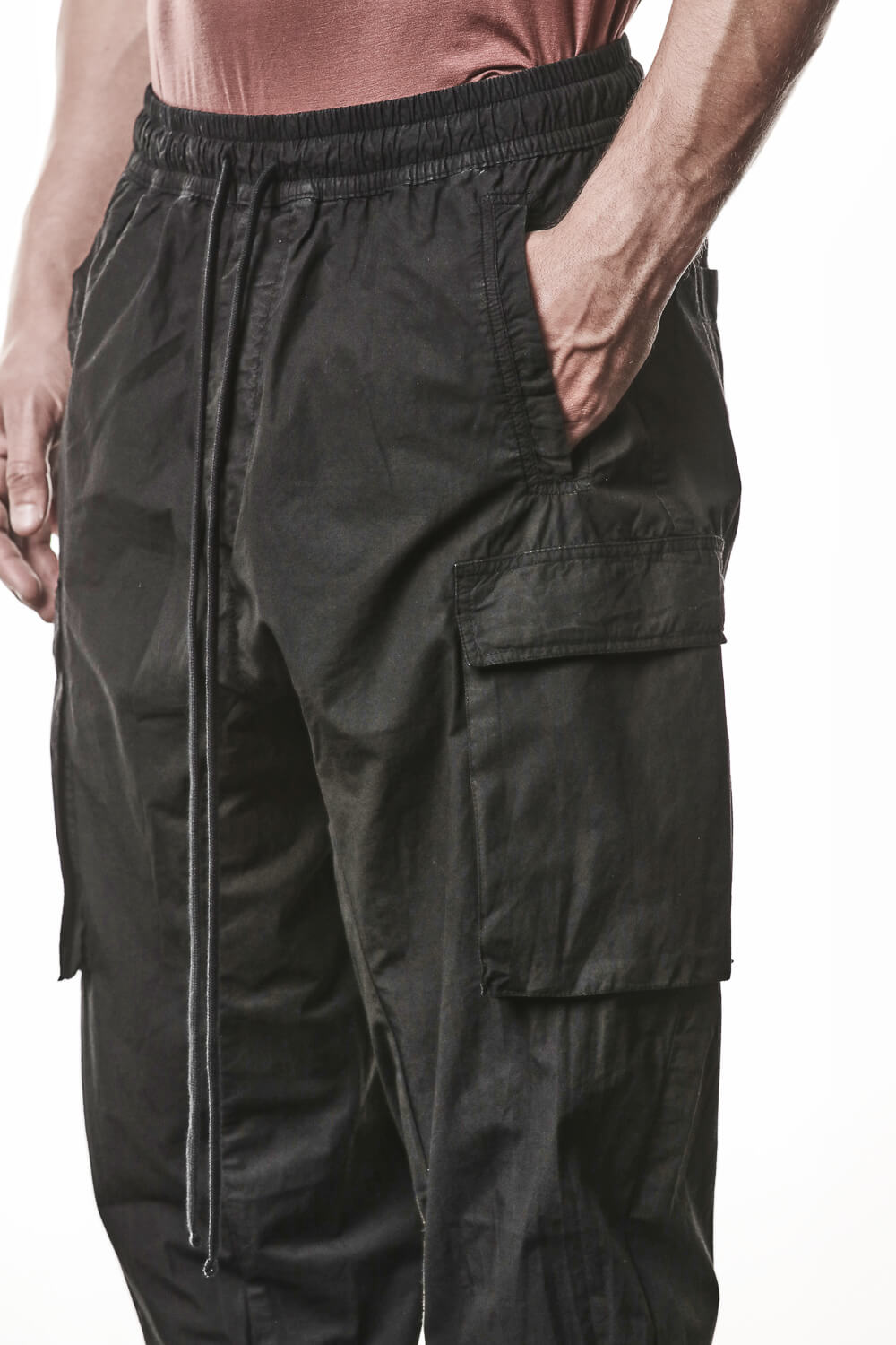 M P 41 Cargo Pocket Trousers Black