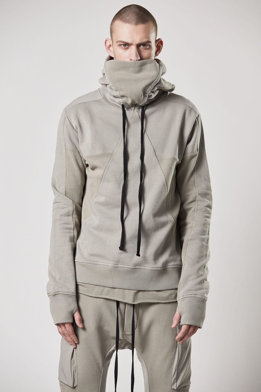 M S 176 Hoodie Sand