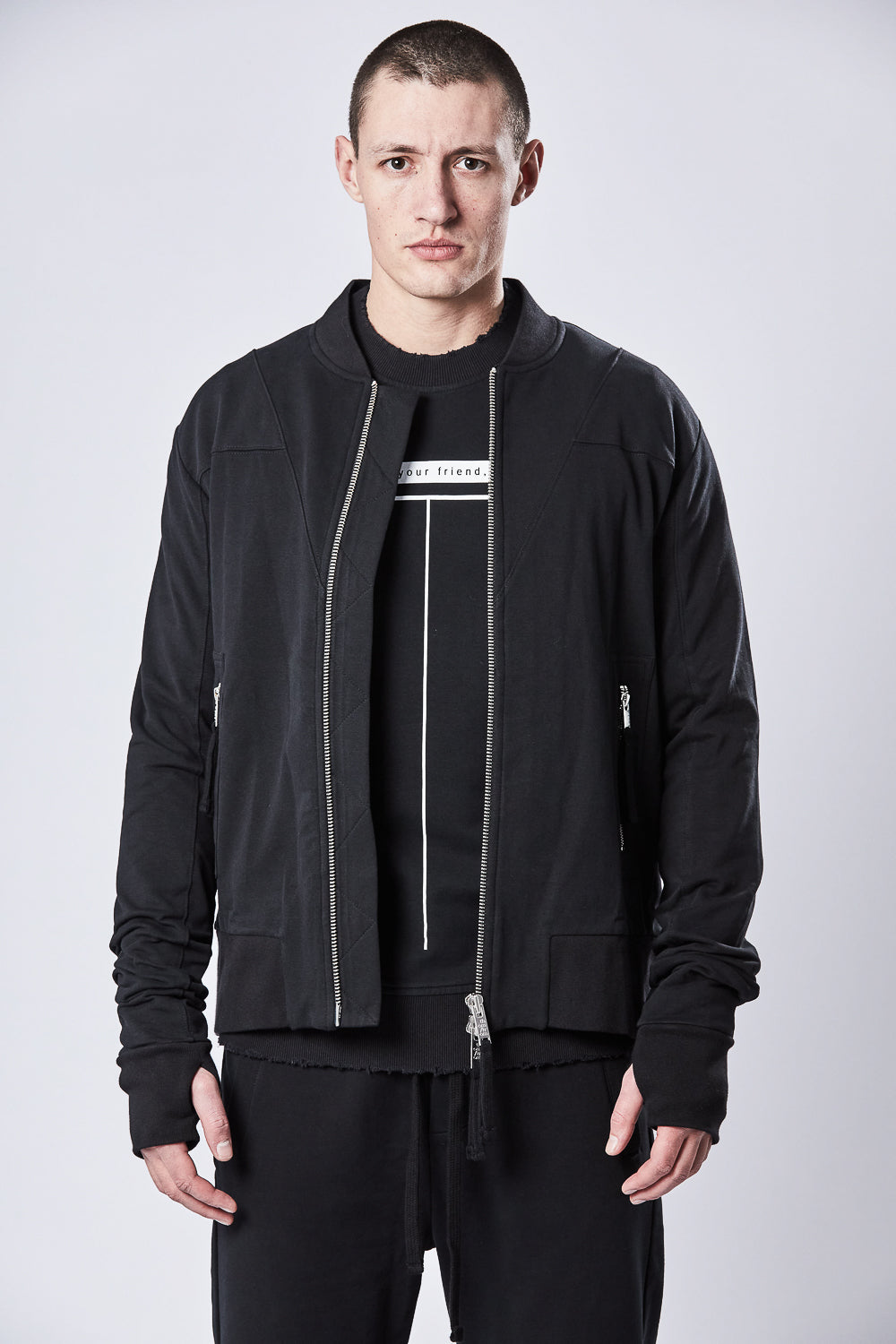 Buy the Thom Krom M SJ 617 Jacket in Black at Intro. Spend £50 for free UK delivery. Official stockists. We ship worldwide.