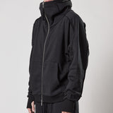 M SJ 645 Hooded Zip Jacket Black