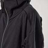 M SJ 645 Hooded Zip Jacket Black