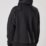 M SJ 645 Hooded Zip Jacket Black