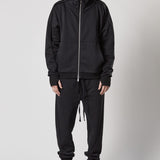 M SJ 645 Hooded Zip Jacket Black