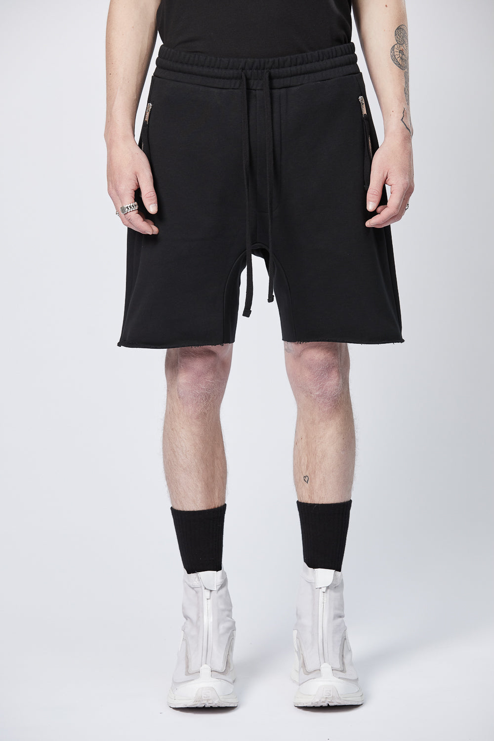 M ST 420 Cotton Sweat Shorts Black