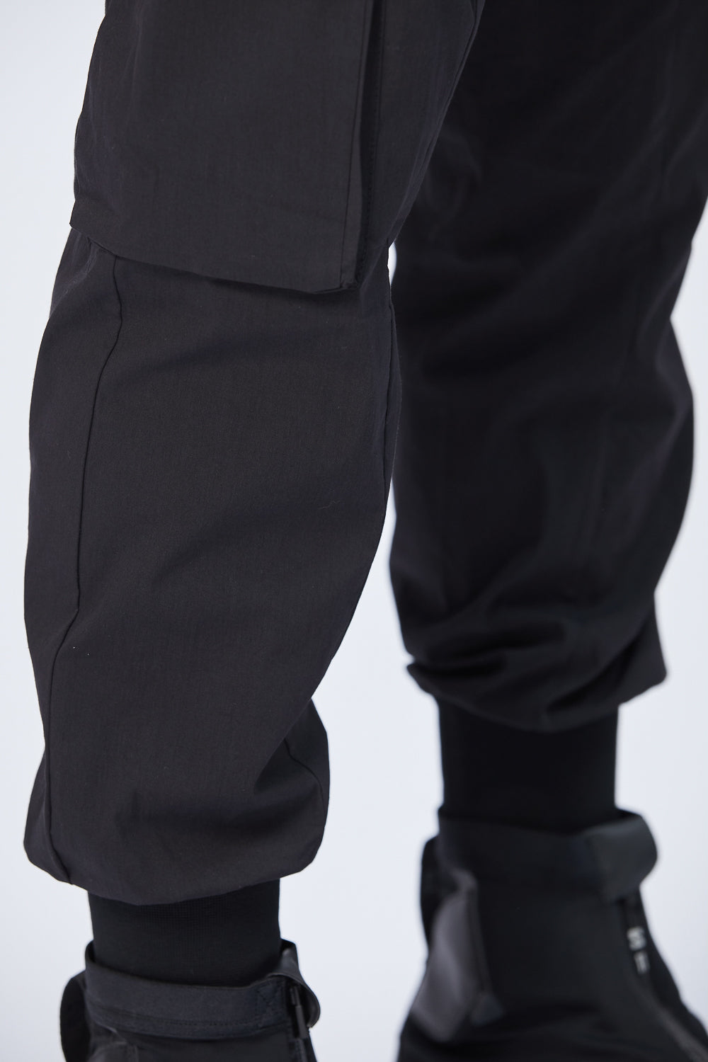 M ST 442 Lightweight Cotton Cargo Pants Black