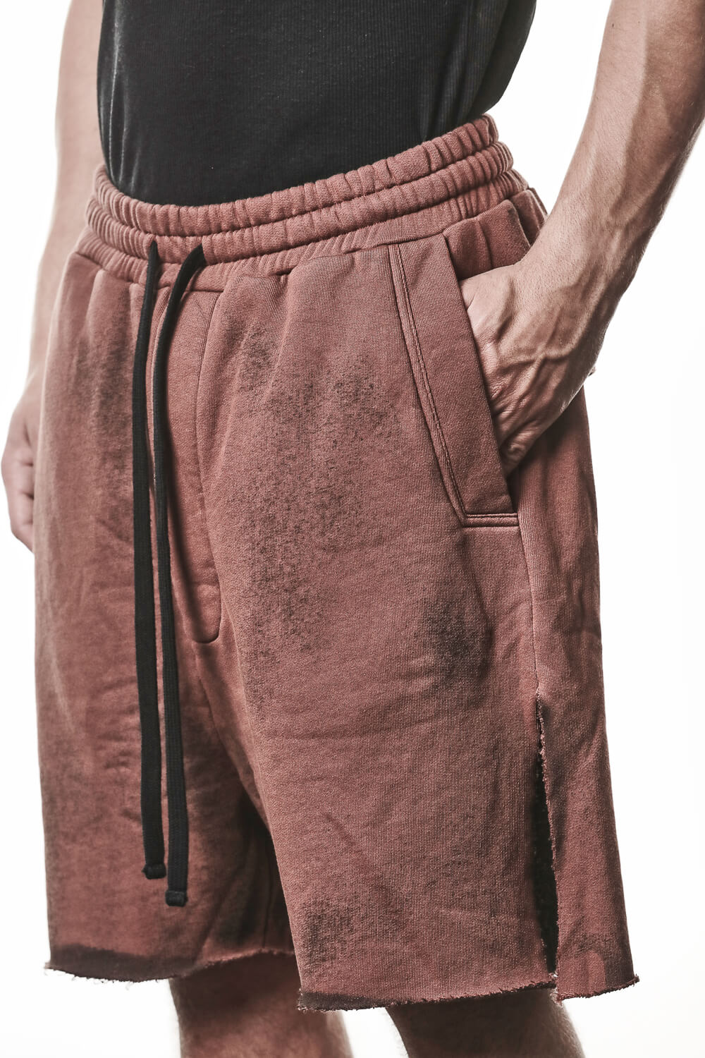 M ST 519 Cotton Cargo Shorts Terracotta