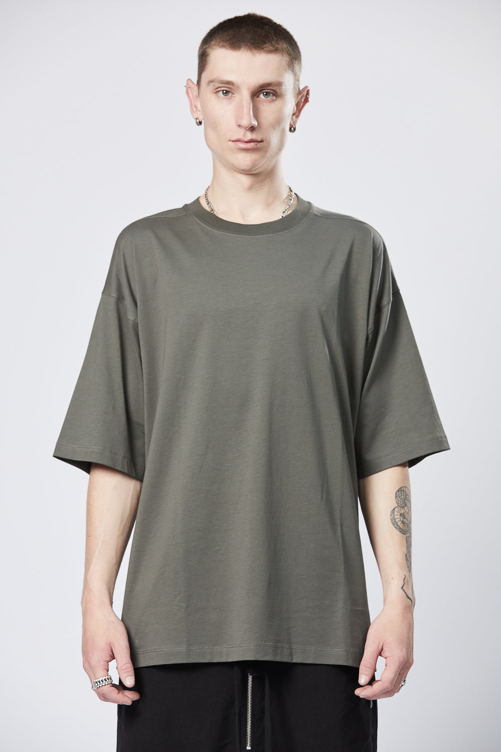 M TS 782 Relaxed Fit Cotton T-Shirt Green