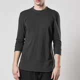 M TS 796 3/4 Sleeve T-Shirt Grey