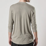 M TS 796 3/4 Sleeve T-Shirt Sand