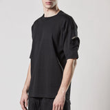 M TS 800 Sleeve Detail T-Shirt Black