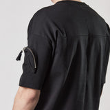 M TS 800 Sleeve Detail T-Shirt Black