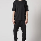 M TS 800 Sleeve Detail T-Shirt Black