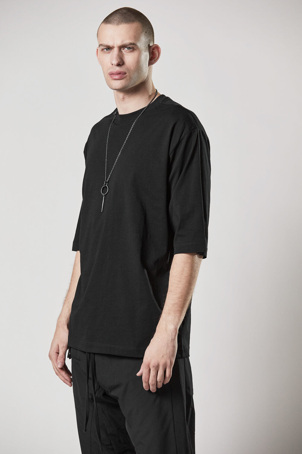 M TS 802 Relaxed Fit T-Shirt Black