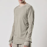 M TS 808 Slim Fit L/S T-Shirt Sand