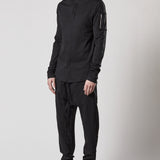 M TS 816 L/S Detail Shirt Black