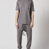 M TS 825 Relaxed Fit Round Neck T-Shirt Ash Grey