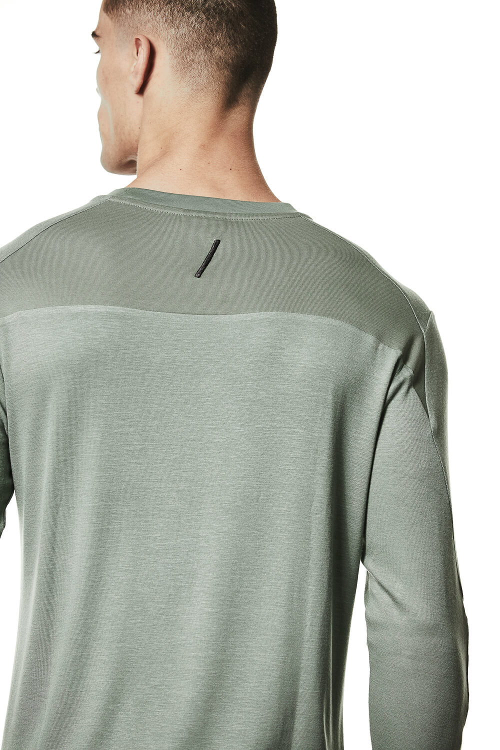 M TS 889 Slim Fit L/S T-Shirt Green