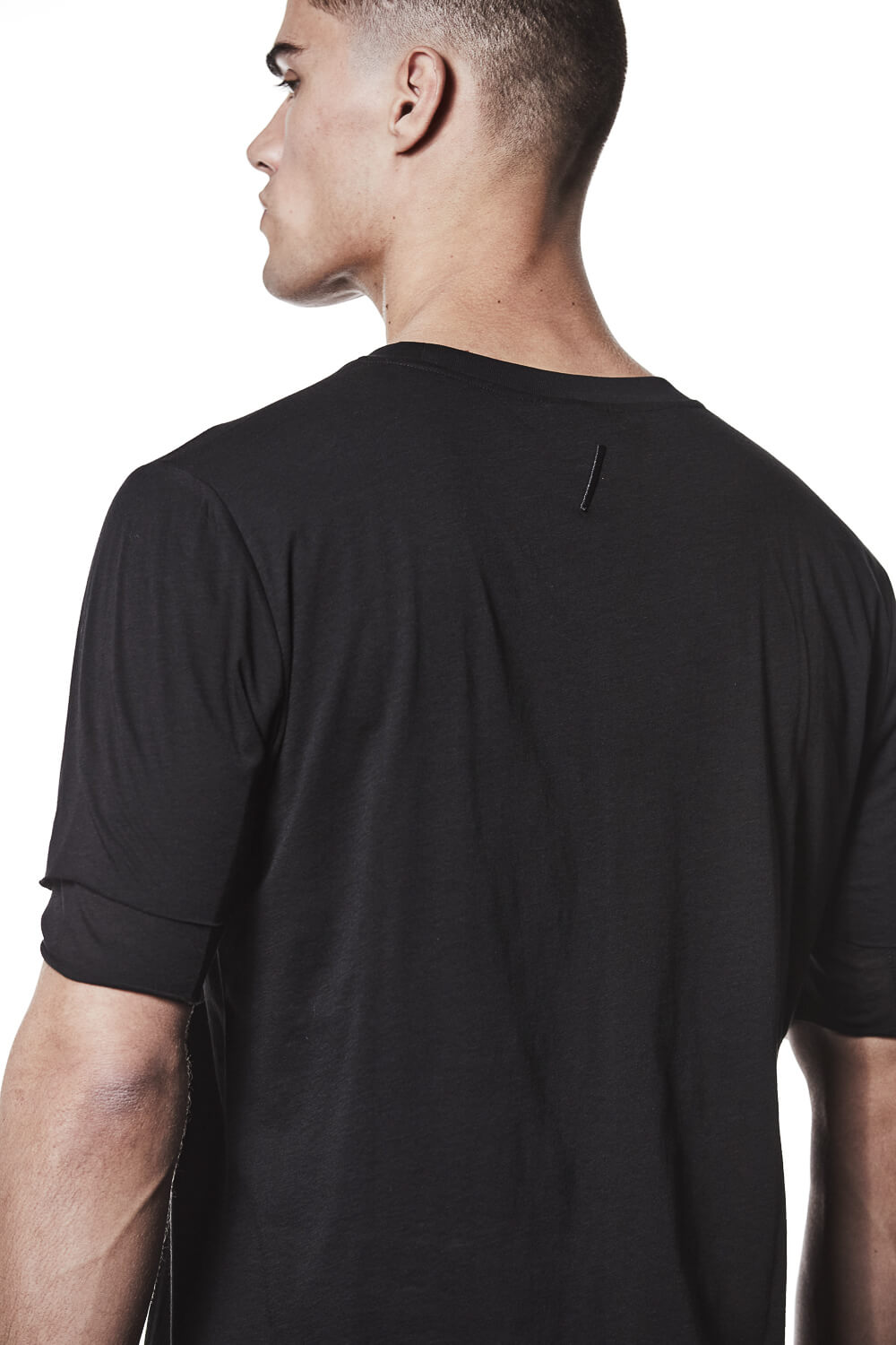 M TS 892 Double Layer T-Shirt Black