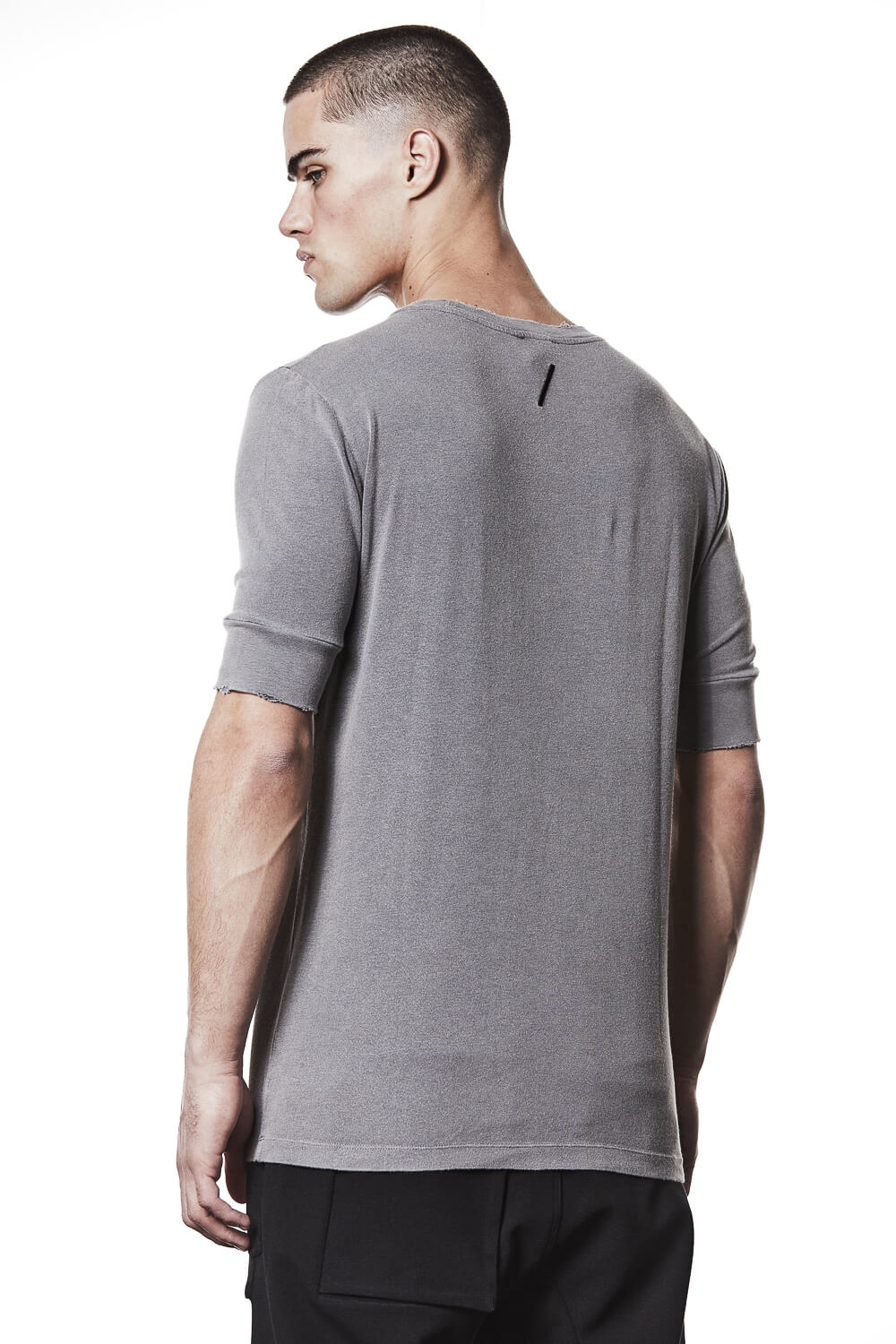 M TS 903 Round Neck T-Shirt Grey