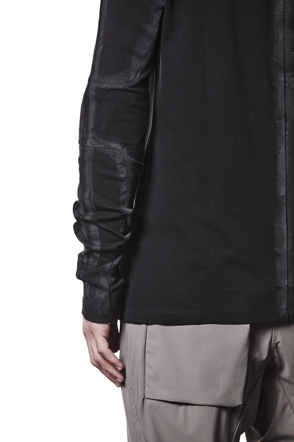 M TS 907 Hand Painted Details T-Shirt Black