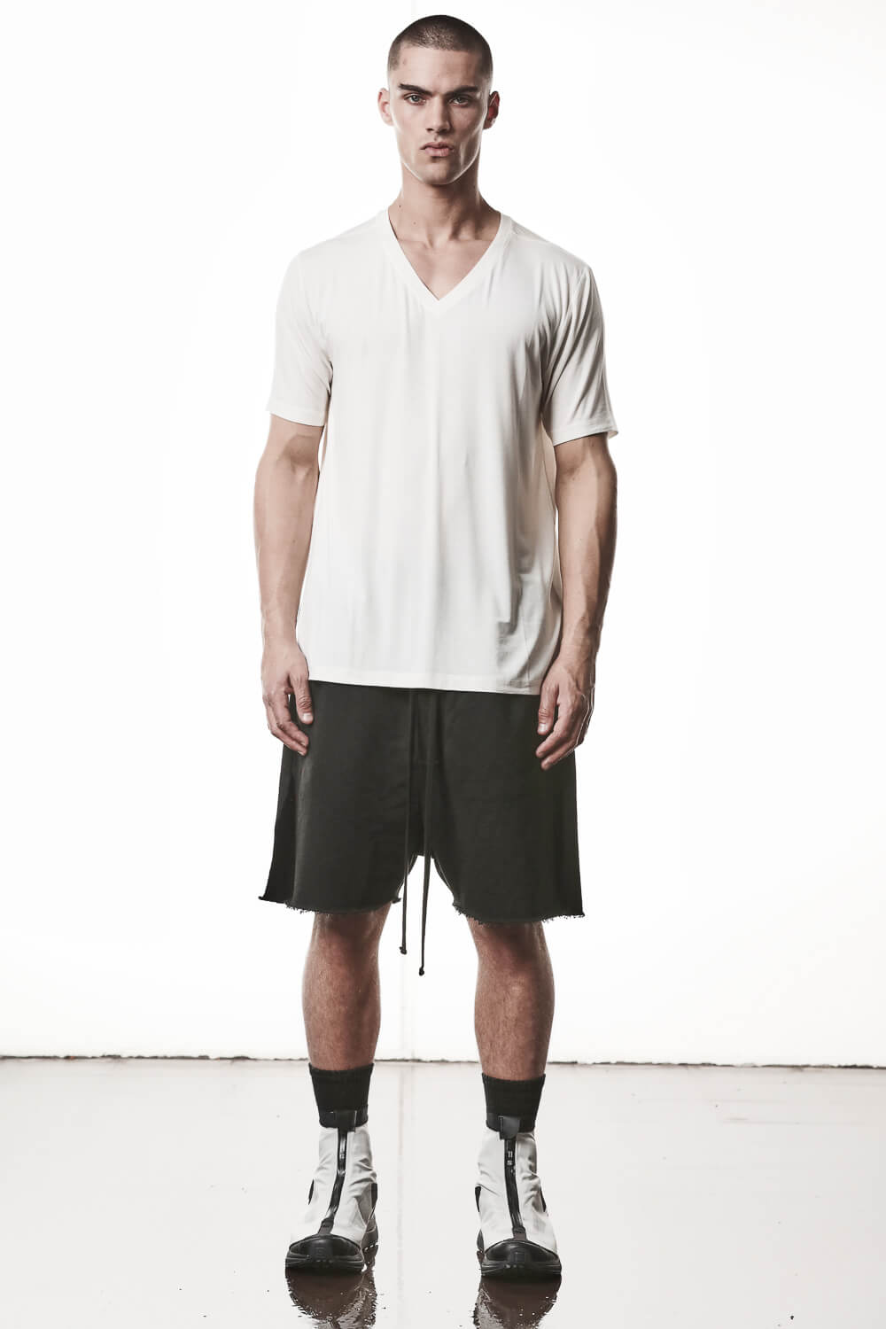 M TS 945 V-Neck T-Shirt Off White