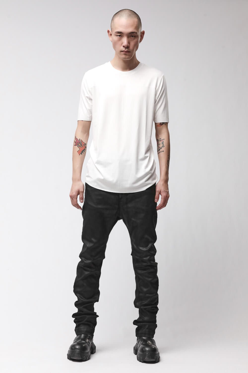M TS 973 Round Neck T-Shirt Off White
