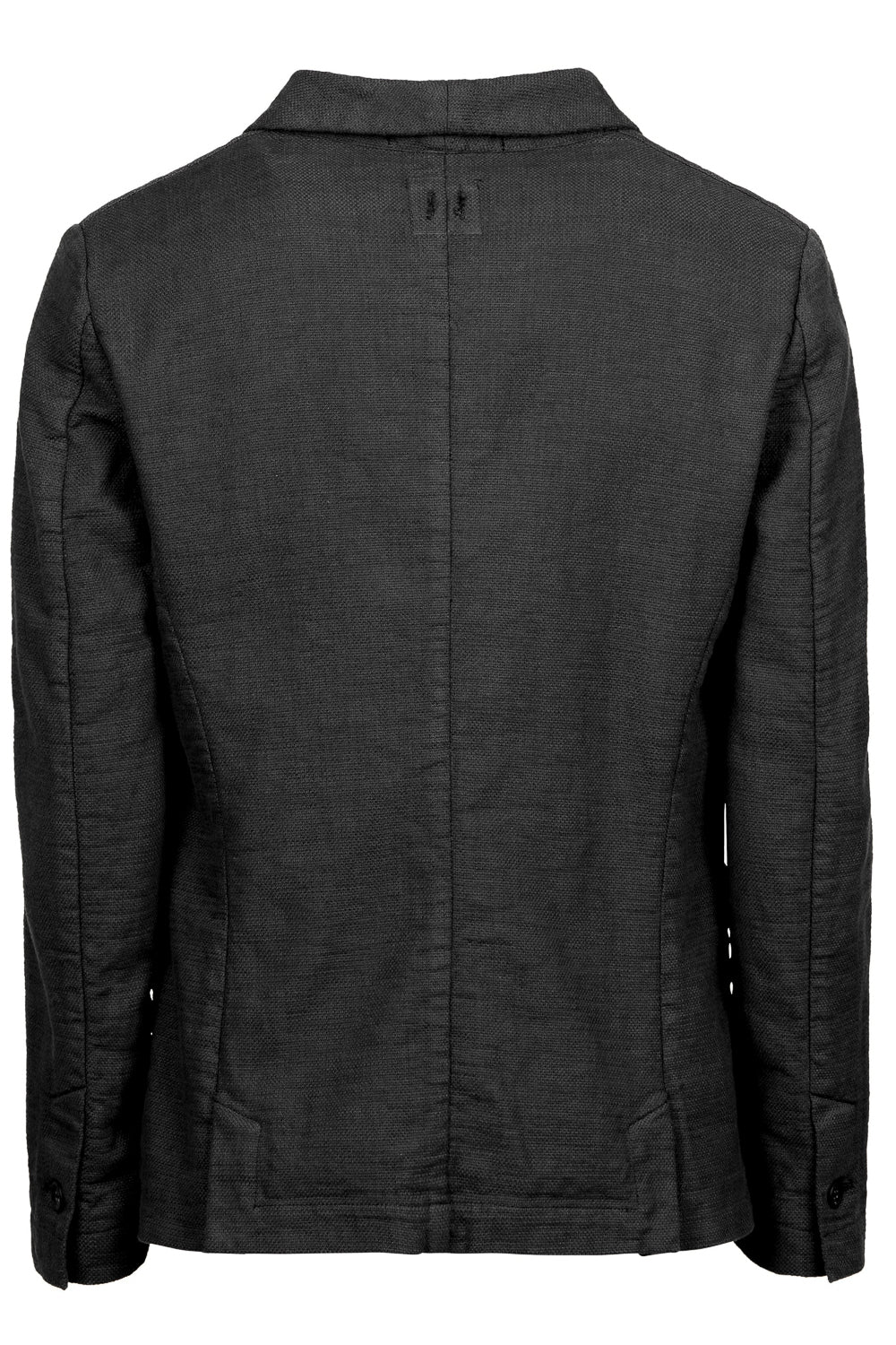 Mandarin Collar Blazer Black