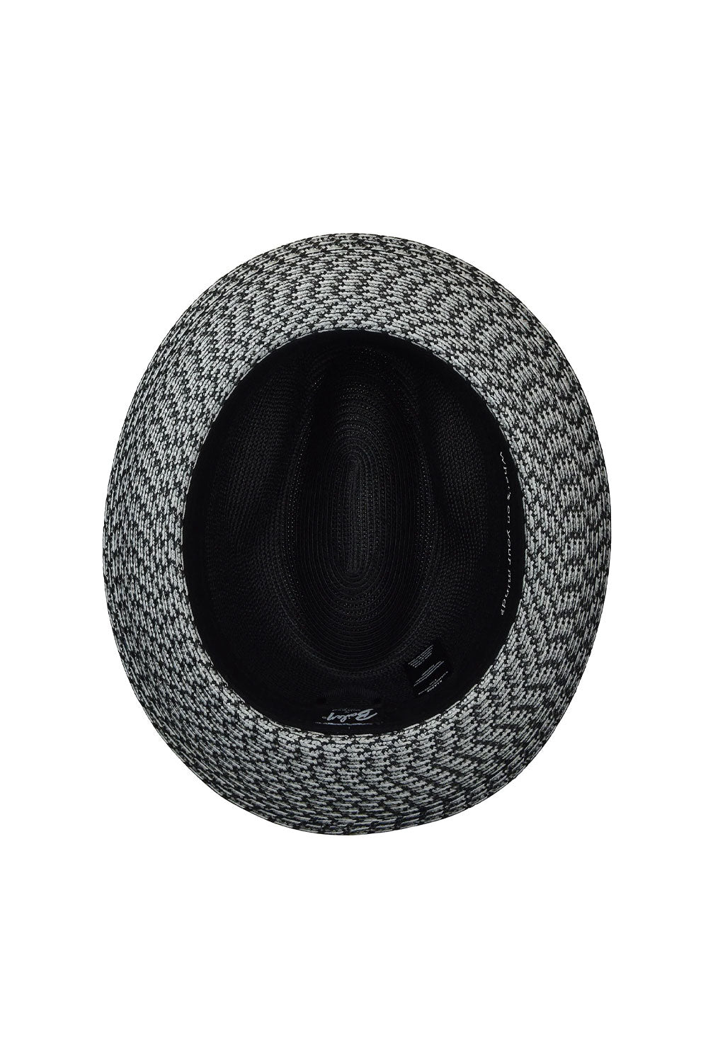 Mannesroe Fedora Hat Black/Charcoal