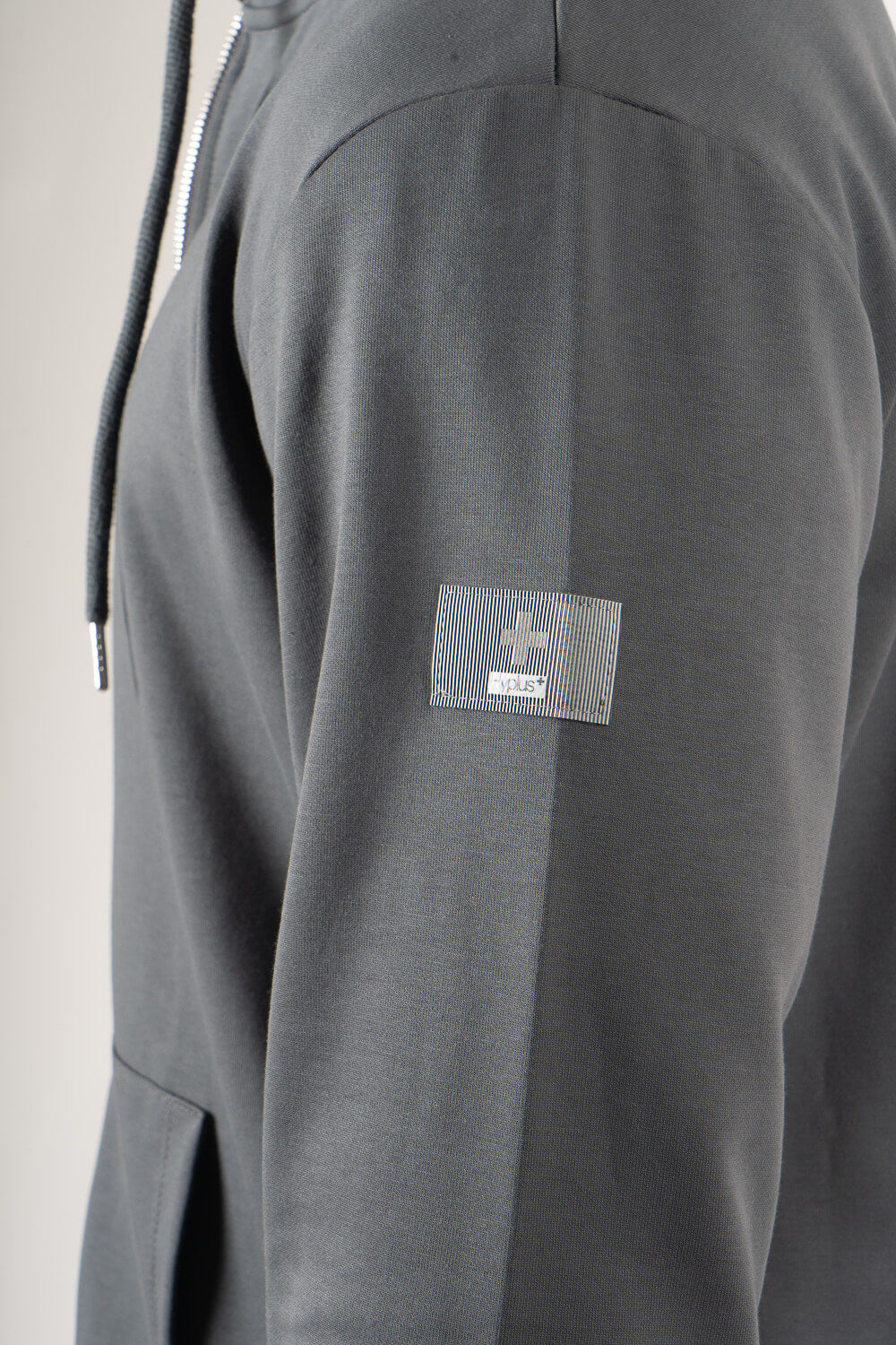 Maradona Hologram Effect Hoodie Grey
